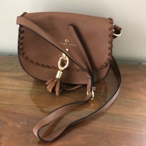 Celine Dion brown leather purse
